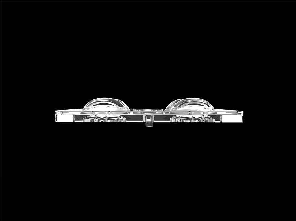 50*50mm 90 βαθμός 4 σε 1 φακό φωτός LED Υλικό PC για φωτισμό πλημμύρας SMD7070/ 5050/4*3030 LED