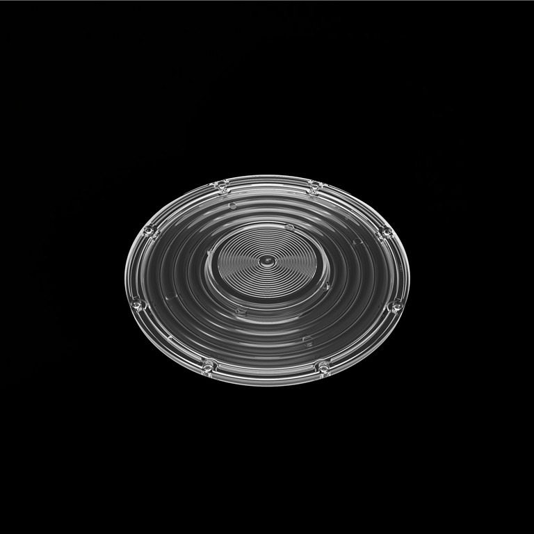 150W UFO LED High Bay Light Lens AC Type 206mm / 90 Degree 2835/ 3030 LED PC Οπτική Λύκτης