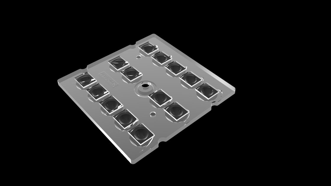 Των εξαιρετικά σειρά 14 φακών ευρειών ελαφριών οδηγήσεων διανομής σε 1 τύπο 5 για το φωτισμό χώρων στάθμευσης