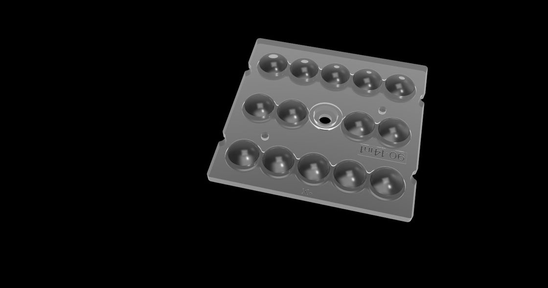 14 σε 1 οπτική PMMA για το φωτισμό των οδηγήσεων, σειρά φακών 90 οδηγήσεων βαθμού για το φωτισμό σηράγγων